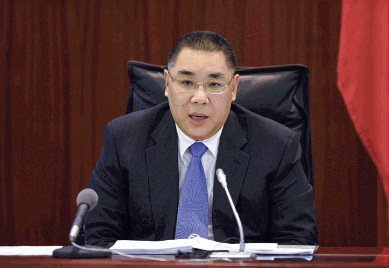 澳門特首崔世安昨發表卸任前最後一份《施政報告》。資料圖片 澳門特首崔世安昨發表卸任前最後一份《施政報告》。資料圖片