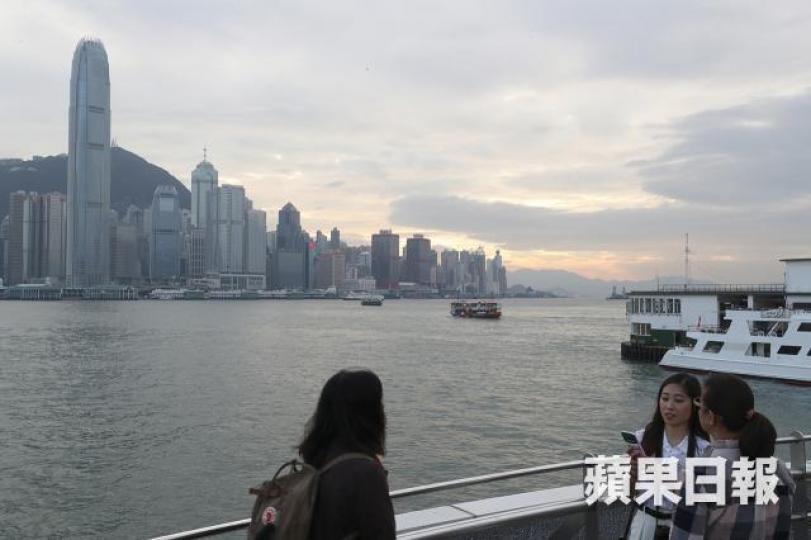 今年第三季香港經濟按年實質增長2.9%。資料圖片 今年第三季香港經濟按年實質增長2.9%。資料圖片