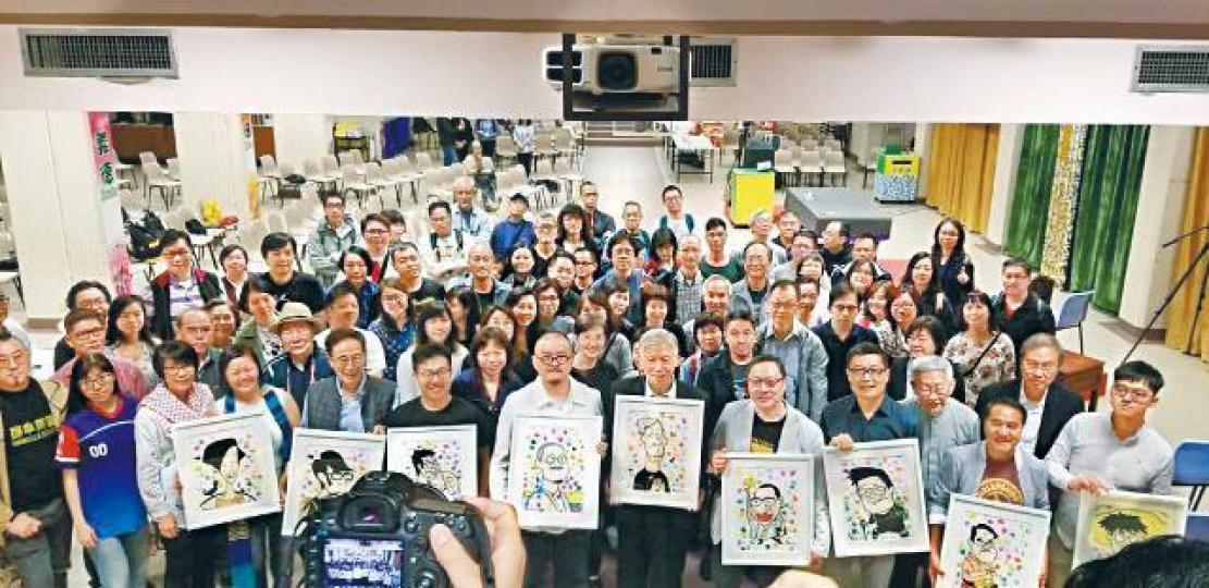 義工前日為佔中九子搞集氣會,陳日君、李柱銘等都有出席。李永達fb圖片面對口誅筆伐甚至審訊,戴耀廷總是一臉從容不迫。易仰民攝 義工前日為佔中九子搞集氣會,陳日君、李柱銘等都有出席。李永達fb圖片面對口誅筆伐甚至審訊,戴耀廷總是一臉從容不迫。易仰民攝