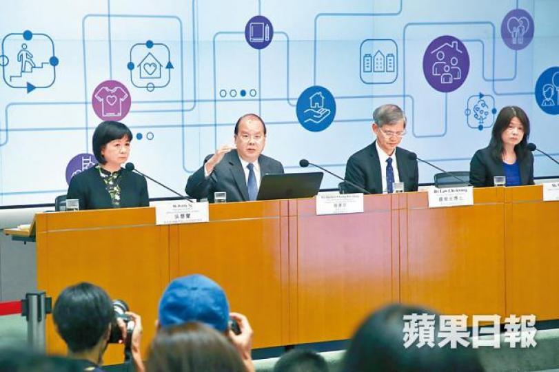 張建宗否認政府扶貧政策成效不彰。 張建宗否認政府扶貧政策成效不彰。