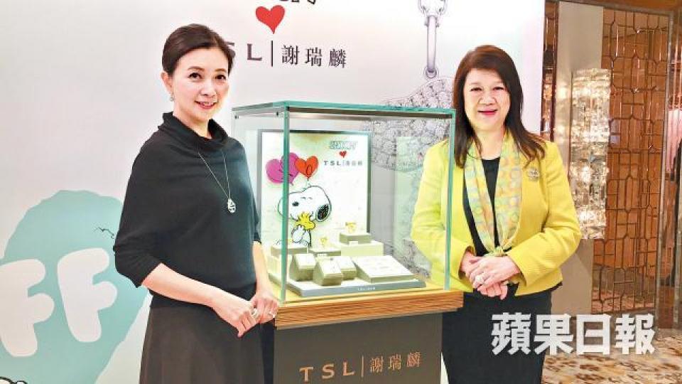 謝瑞麟主席謝邱安儀(左)指高鐵及港珠澳大橋短期內對本港零售幫助不大。 謝瑞麟主席謝邱安儀(左)指高鐵及港珠澳大橋短期內對本港零售幫助不大。