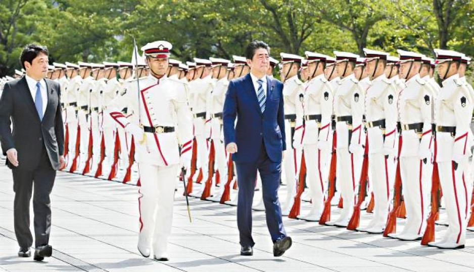安倍晉三政府希望來年國防加強太空監控。資料圖片 安倍晉三政府希望來年國防加強太空監控。資料圖片
