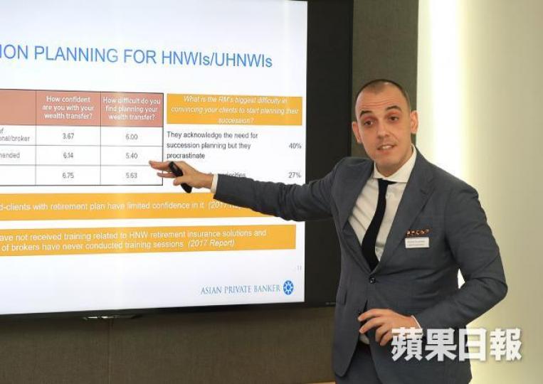 全美人壽研究部主管Stratos Pourzitakis。 全美人壽研究部主管Stratos Pourzitakis。