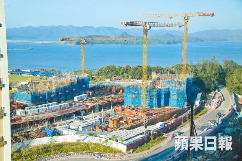 碧桂園香港頭炮私人屋苑泓碧未開賣先推優惠搶客。資料圖片 碧桂園香港頭炮私人屋苑泓碧未開賣先推優惠搶客。資料圖片