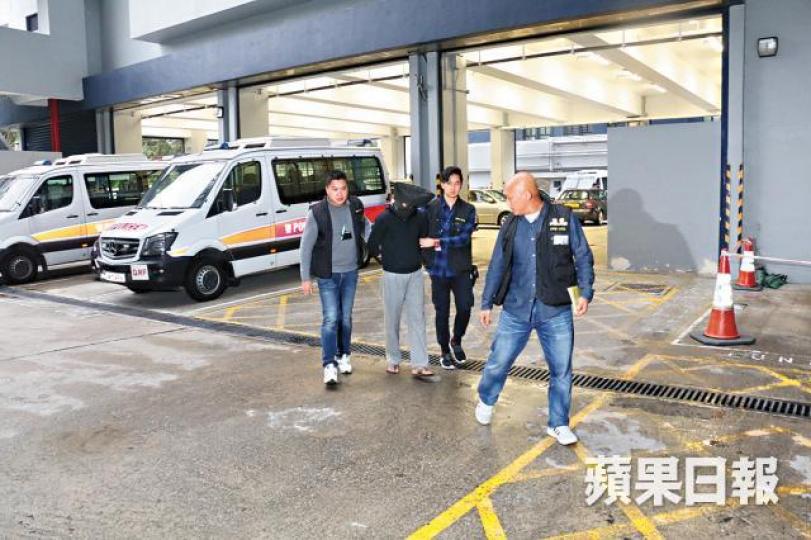 原告Khan Asaf Nawaz在前年情人節被警方拘捕。資料圖片