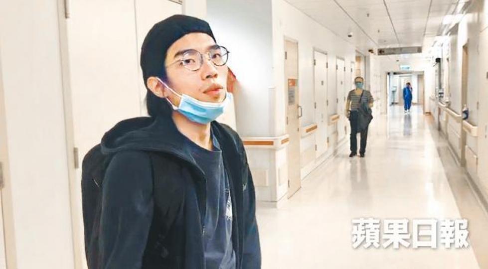 周姓傷者的胞弟期望社會能有多些同理心,支持傷者。金敏琍攝 周姓傷者的胞弟期望社會能有多些同理心,支持傷者。金敏琍攝