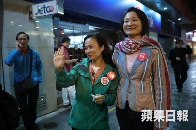 李慧琼稱建制力量在兩次補選勝出,代表他們的政綱得到市民支持。資料圖片 李慧琼稱建制力量在兩次補選勝出,代表他們的政綱得到市民支持。資料圖片