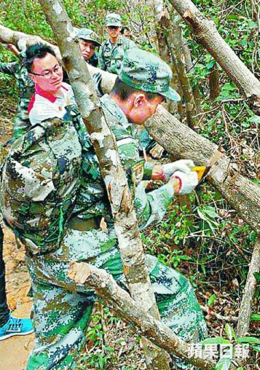 李家超認為解放軍清樹活動並無牴觸法律。
李家超認為解放軍清樹活動並無牴觸法律。