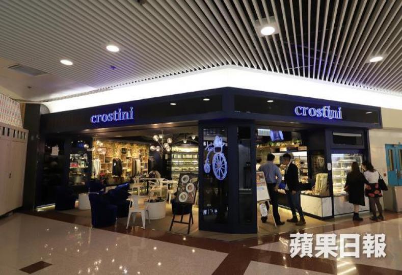Crostini現時有22間分店,但黃光輝心目中仍覺得公司發展慢。 Crostini現時有22間分店,但黃光輝心目中仍覺得公司發展慢。