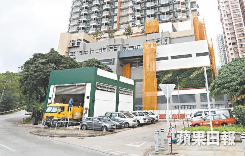 菁雋鄰近垃圾站，住戶或受臭味影響。