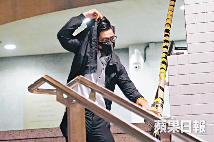 被告麥浩彬罪成被判社會服務令。資料圖片 被告麥浩彬罪成被判社會服務令。資料圖片