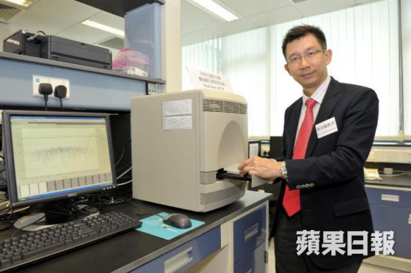 中大化學病理學系教授陳君賜表示,相信在可見將來難再有大學願聘請賀建奎。資料圖片 中大化學病理學系教授陳君賜表示,相信在可見將來難再有大學願聘請賀建奎。資料圖片