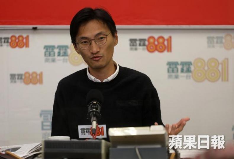 立法會議員朱凱廸參與村代表選舉被DQ,建制派即揚言不排除在議會追究。朱永倫攝 立法會議員朱凱廸參與村代表選舉被DQ,建制派即揚言不排除在議會追究。朱永倫攝