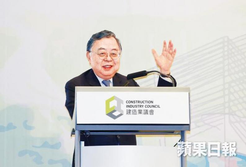 陳啟宗表示,美國有機會成為貿易戰的大輸家。鄒潔珊攝 陳啟宗表示,美國有機會成為貿易戰的大輸家。鄒潔珊攝