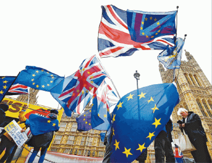 英國下議院展開對脫歐協議的辯論。路透社 英國下議院展開對脫歐協議的辯論。路透社