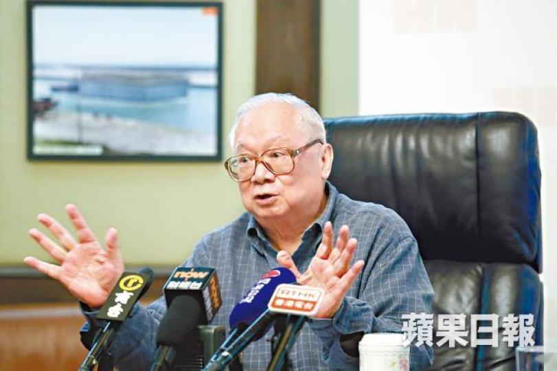 合和主席胡應湘。資料圖片