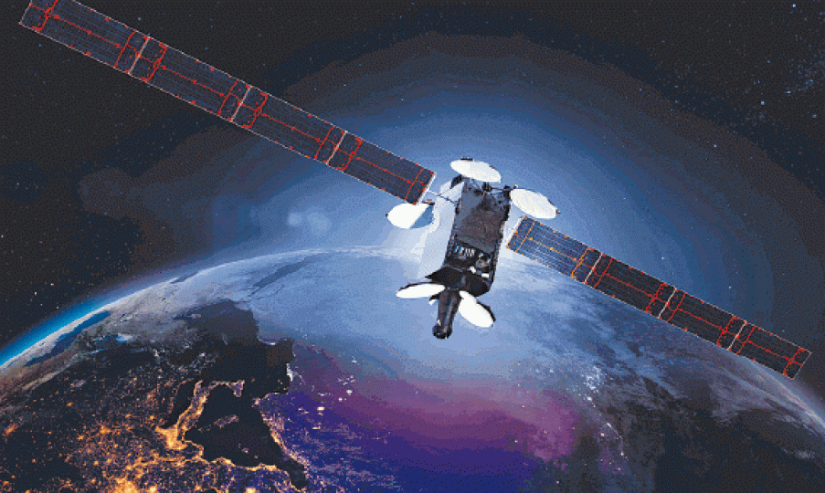 中共被指涉詐取波音公司的衞星技術;圖為波音生產的702衞星。 中共被指涉詐取波音公司的衞星技術;圖為波音生產的702衞星。