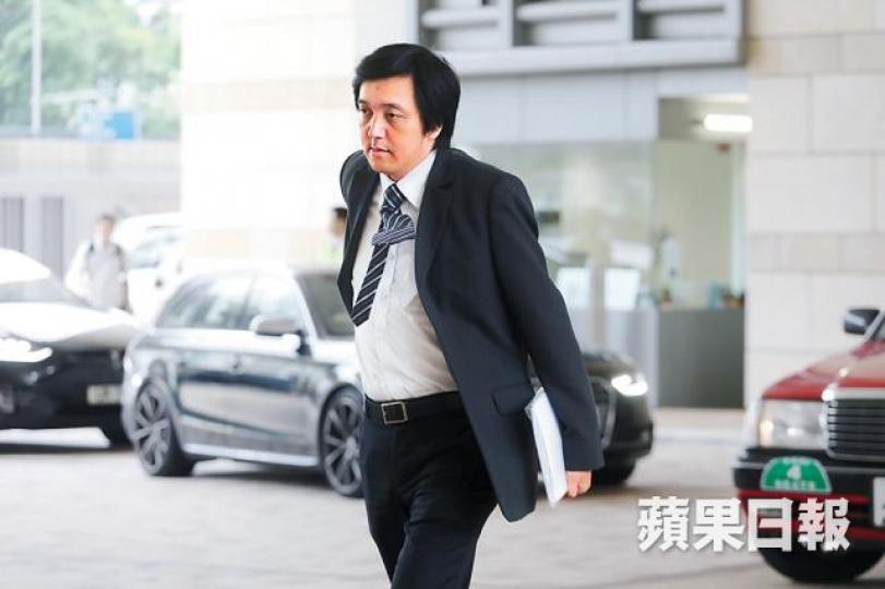 中大新傳學院院長李立峯以專家身份作供。 中大新傳學院院長李立峯以專家身份作供。