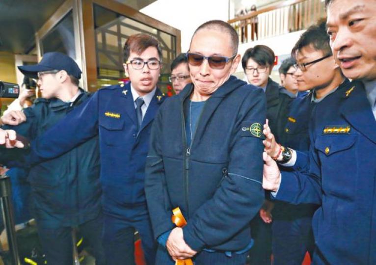 鈕承澤獲准保釋。台灣《蘋果日報》 鈕承澤獲准保釋。台灣《蘋果日報》