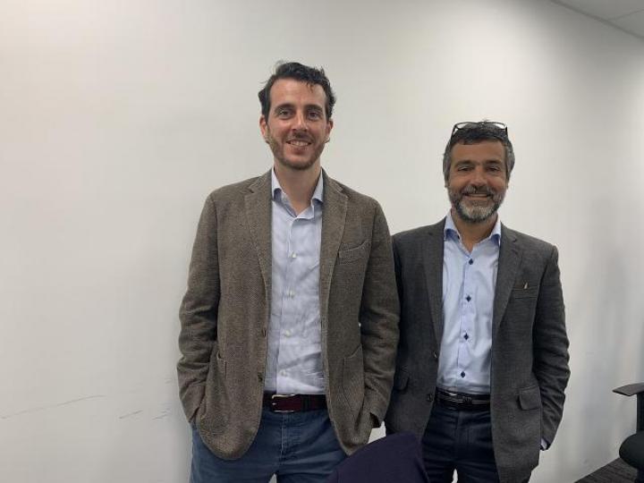 Velotrade創辦人Gianluca Pizzituti(左)及Vittorio De Angelis。 Velotrade創辦人Gianluca Pizzituti(左)及Vittorio De Angelis。
