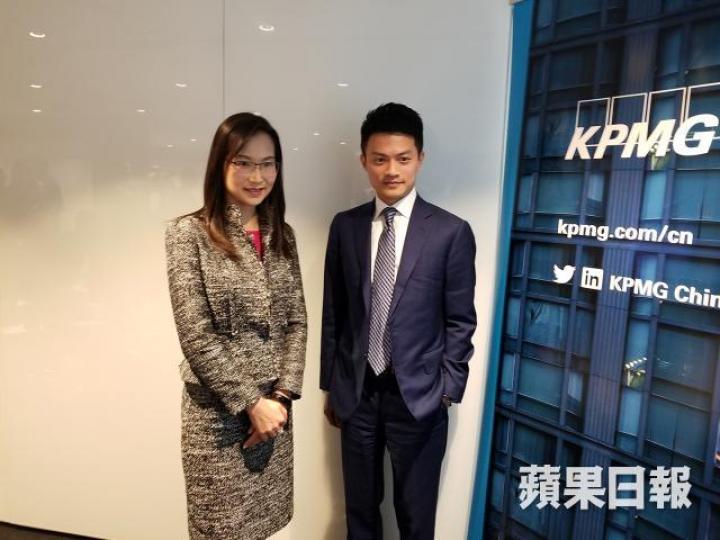 畢馬威香港資本市場發展主管合夥人李令德(左)及畢馬威中國資本市場咨詢組合夥人劉大昌。資料圖片 畢馬威香港資本市場發展主管合夥人李令德(左)及畢馬威中國資本市場咨詢組合夥人劉大昌。資料圖片