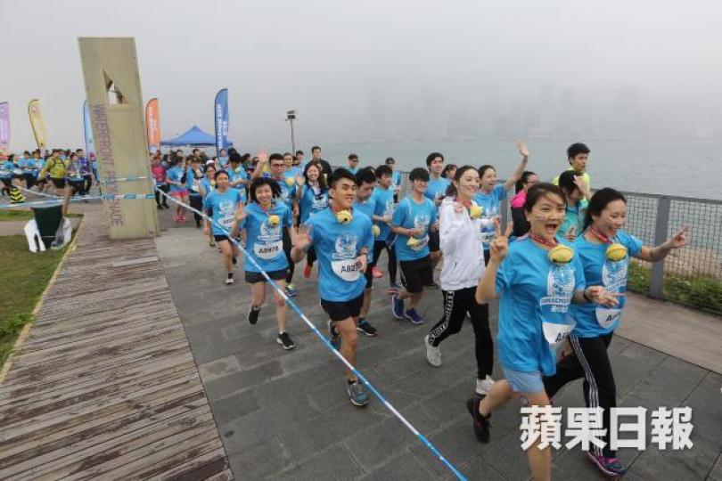長跑可增加心肺功能。資料圖片 長跑可增加心肺功能。資料圖片