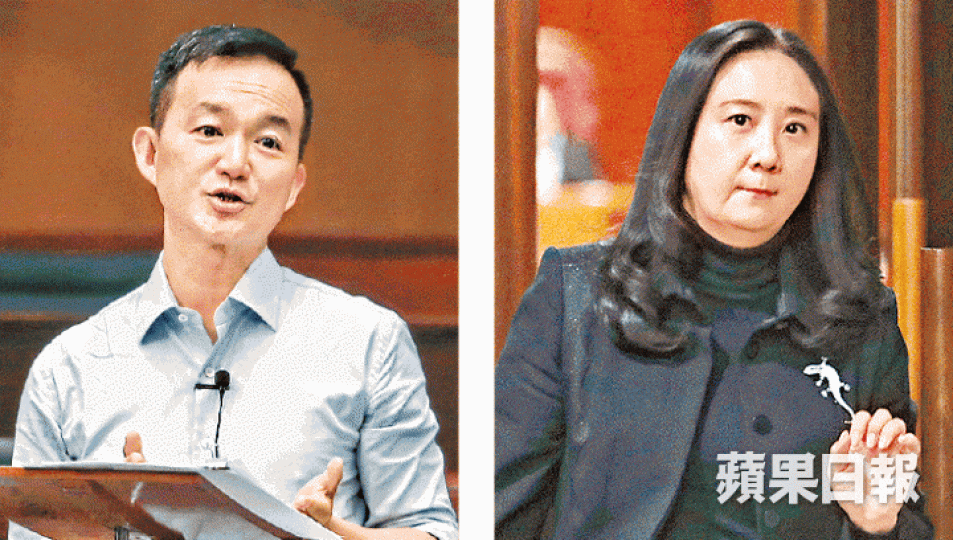陳志全(左)及葛珮帆(右)盼以自身經歷為例,要求當局降低報案門檻。 陳志全(左)及葛珮帆(右)盼以自身經歷為例,要求當局降低報案門檻。