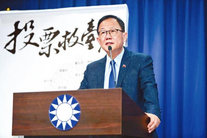 丁守中點票後跌票更多。台北市民在早前的九合一選舉中投票。 丁守中點票後跌票更多。台北市民在早前的九合一選舉中投票。