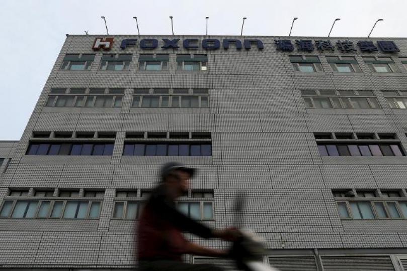 鴻海集團考慮把生產線撤離中國。資料圖片 鴻海集團考慮把生產線撤離中國。資料圖片