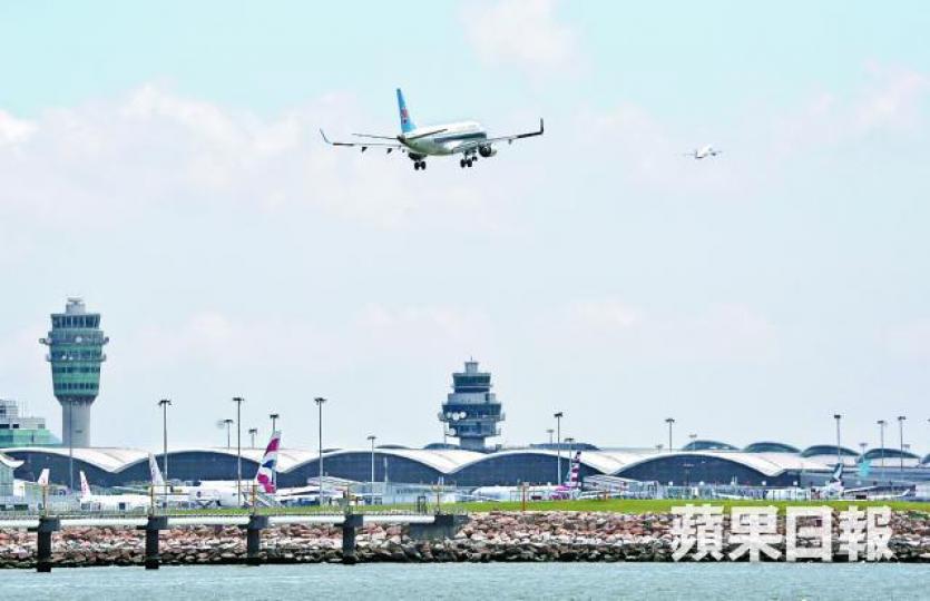機場上月發生跑道入侵事故,涉及南方航空客機。資料圖片 機場上月發生跑道入侵事故,涉及南方航空客機。資料圖片