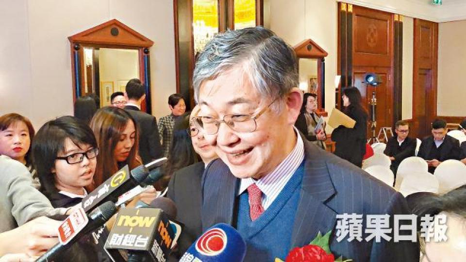 施永青昨表示,本港樓價回落是受到中美貿易戰拖累。 施永青昨表示,本港樓價回落是受到中美貿易戰拖累。