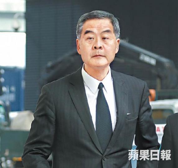 律政司決定不檢控後,梁振英連日未回應事件。何頴賢攝 律政司決定不檢控後,梁振英連日未回應事件。何頴賢攝