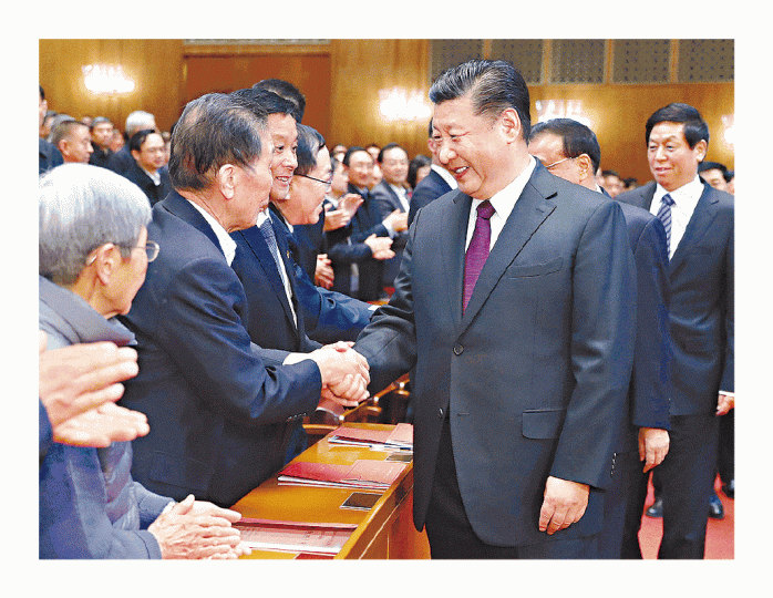 習近平率眾常委出席改革開放40周年文藝晚會,惟趙樂際未有現身。鮑彤撰文暗斥中共改革已死。 習近平率眾常委出席改革開放40周年文藝晚會,惟趙樂際未有現身。鮑彤撰文暗斥中共改革已死。