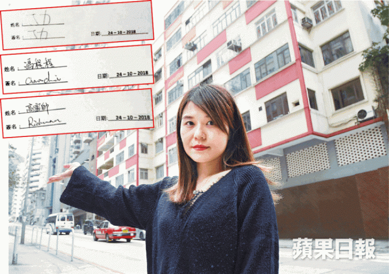 楊雪盈質疑城規會收到大量灌水式支持意見書,署名包括「丁力」、「馮程程」及「高富帥」。張柏基攝 楊雪盈質疑城規會收到大量灌水式支持意見書,署名包括「丁力」、「馮程程」及「高富帥」。張柏基攝