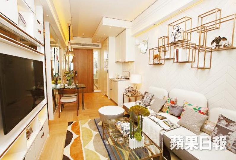 啟德嘉匯近日入伙;圖為項目開售時的示範單位。資料圖片 啟德嘉匯近日入伙;圖為項目開售時的示範單位。資料圖片