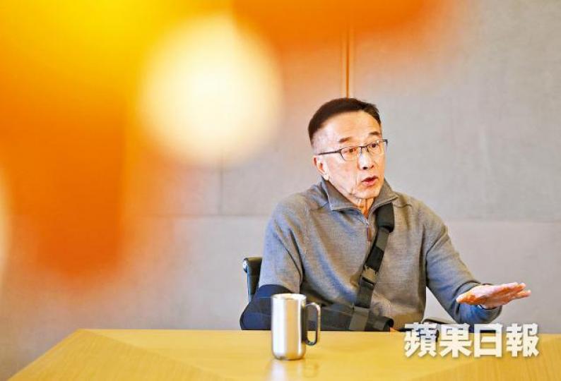 田北俊認為UGL案由法庭判決,或更有助還梁振英清白。朱永倫攝 田北俊認為UGL案由法庭判決,或更有助還梁振英清白。朱永倫攝