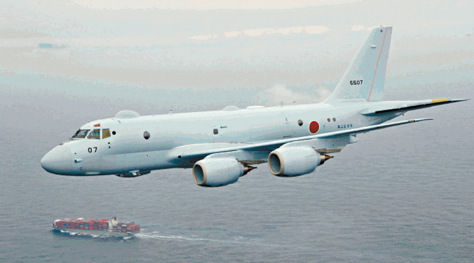 日本P1巡邏機南韓驅逐艦 日本P1巡邏機南韓驅逐艦