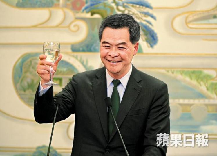 身兼全國政協副主席的前特首梁振英疑獲律政司放生。資料圖片 身兼全國政協副主席的前特首梁振英疑獲律政司放生。資料圖片