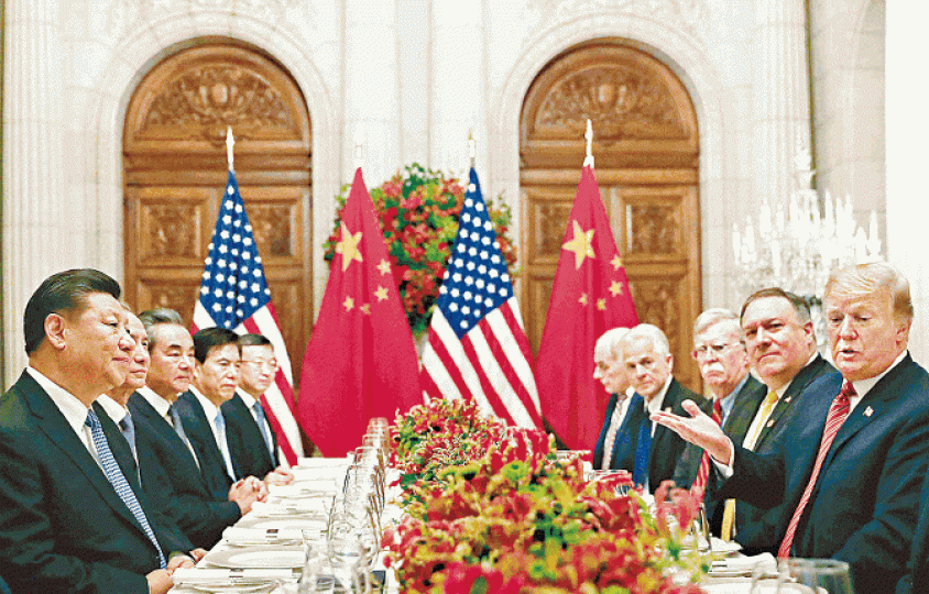 中美爆發史上最大貿易戰,G20中美峯會宣佈暫時休戰。安邦前董事長吳小暉因詐騙罪今年5月被重判。北韓領導人金正恩今年三訪中國,中朝關係忽然回暖。資料圖片華為太子女孟晚舟被捕,中美關係雪上加霜。 中美爆發史上最大貿易戰,G20中美峯會宣佈暫時休戰。安邦前董事長吳小暉因詐騙罪今年5月被重判。北韓領導人金正恩今年三訪中國,中朝關係忽然回暖。資料圖片華為太子女孟晚舟被捕,中美關係雪上加霜。