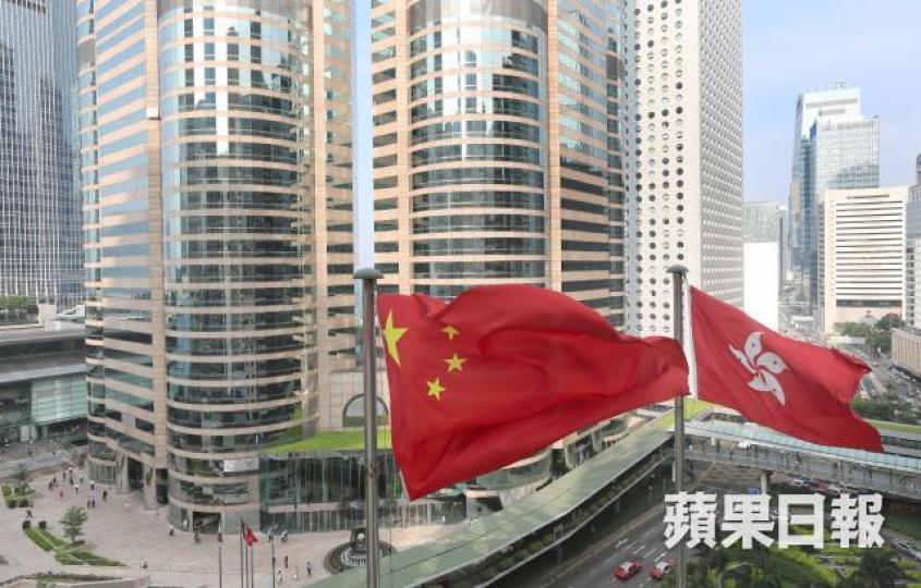 港大民研訪問逾千名市民,發現港人對「中國人」身份認同越來越低。資料圖片 港大民研訪問逾千名市民,發現港人對「中國人」身份認同越來越低。資料圖片