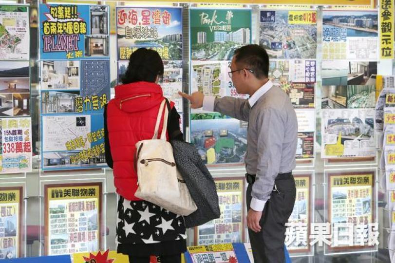 「娥六招」年中推出新房屋政策,連同貿易戰及加息因素夾擊,樓市升幅明顯放緩。資料圖片 「娥六招」年中推出新房屋政策,連同貿易戰及加息因素夾擊,樓市升幅明顯放緩。資料圖片
