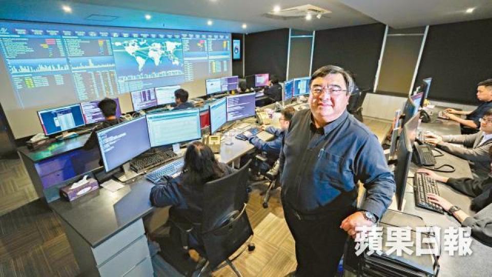 網絡保安專家Michael Gazeley。 網絡保安專家Michael Gazeley。