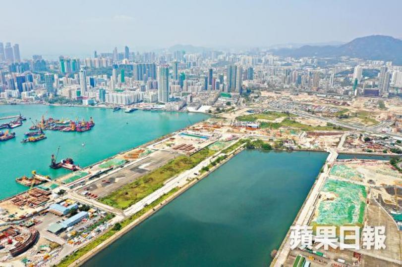 下季將推出4幅官地,其中包括2幅啟德跑道地。資料圖片 下季將推出4幅官地,其中包括2幅啟德跑道地。資料圖片