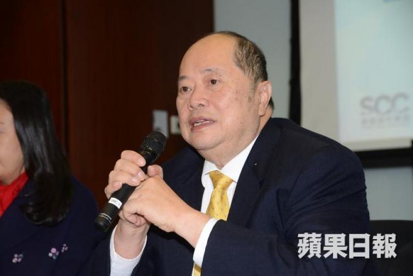 張華峰表示,早於兩三個月前已盡沽所持股票。資料圖片 張華峰表示,早於兩三個月前已盡沽所持股票。資料圖片
