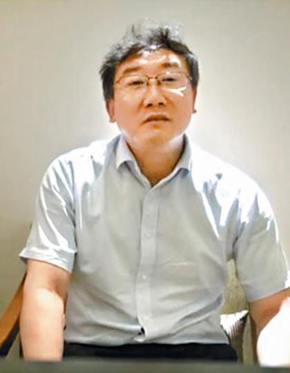 高院法官王林清拍片求保命。 高院法官王林清拍片求保命。