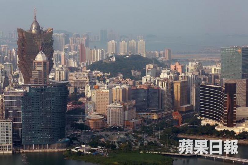 澳門上月博彩收入為264.68億,按年升16.6%。資料圖片 澳門上月博彩收入為264.68億,按年升16.6%。資料圖片