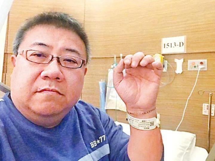 劉錫賢坦言雖然沒有生命危險,但都聽從醫生建議做通波仔手術。互聯網圖片 劉錫賢坦言雖然沒有生命危險,但都聽從醫生建議做通波仔手術。互聯網圖片