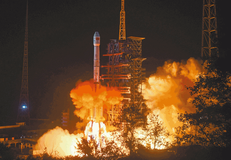 載有「嫦娥四號」的「長征三號乙」運載火箭上月8日在西昌衞星發射中心升空。 載有「嫦娥四號」的「長征三號乙」運載火箭上月8日在西昌衞星發射中心升空。