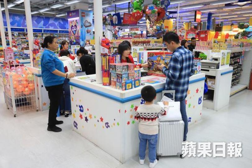 玩具反斗城本月底將於旺角新世紀廣場開新分店。資料圖片 玩具反斗城本月底將於旺角新世紀廣場開新分店。資料圖片
