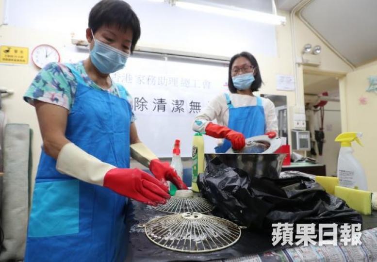 香港家務助理總工會建議,家務助理於農曆年前一星期工作的時薪加至160元起,按年增約6.6%。馬泉崇攝 香港家務助理總工會建議,家務助理於農曆年前一星期工作的時薪加至160元起,按年增約6.6%。馬泉崇攝